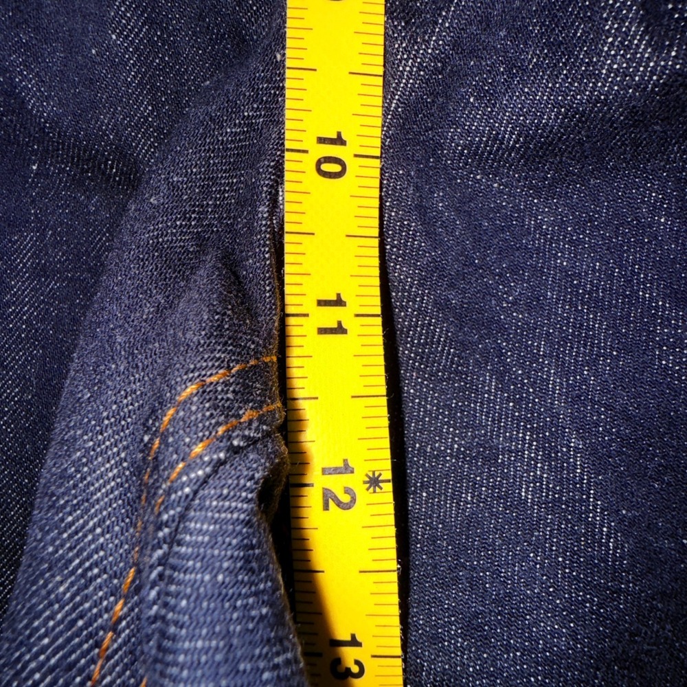 KBB by Kahlana Barrel Leg Jeans Womens 12 NEW Dark Indigo High Rise - Picture 6 of 11